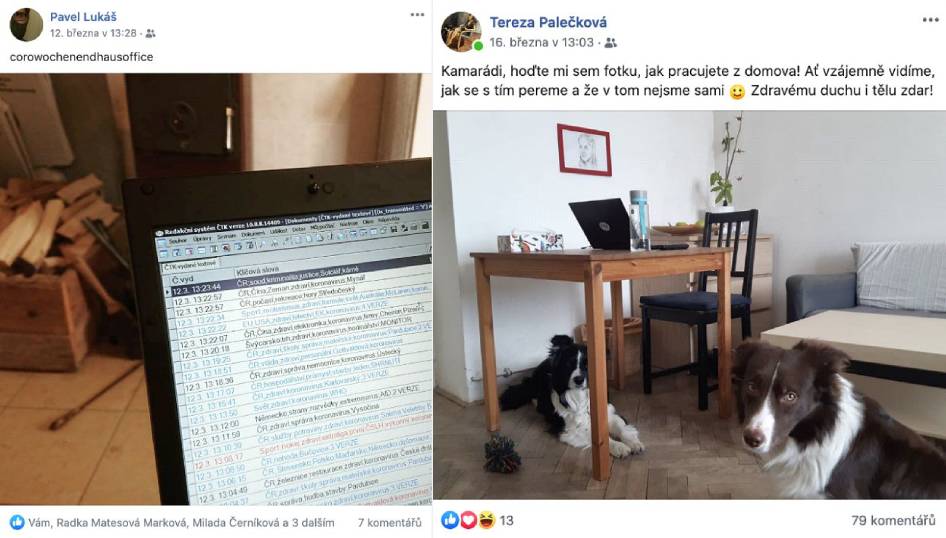 Přechod ČTK na home office pohledem našich zaměstnanců