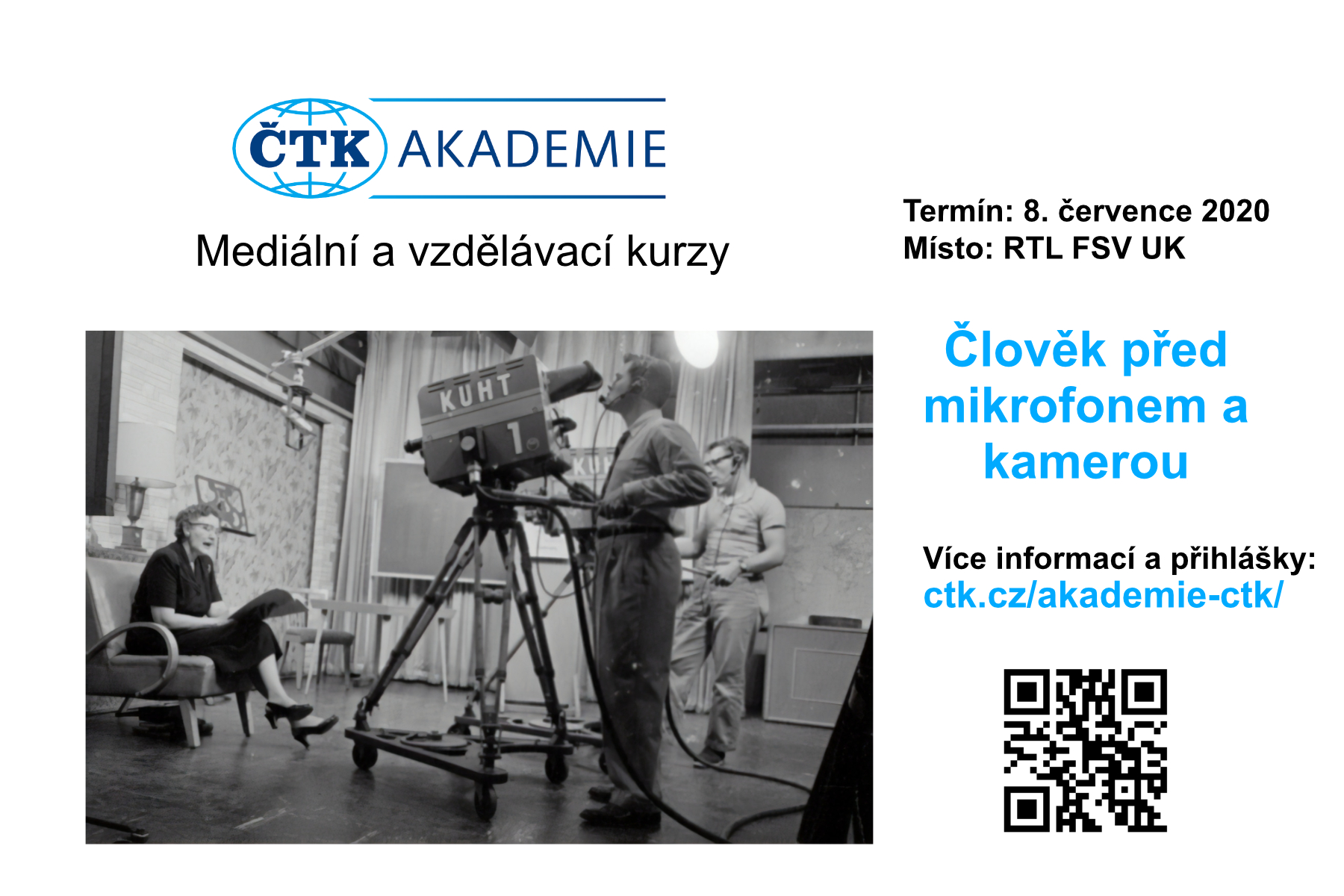 Akademie ČTK se po dvou měsících v on-linu vrátila k prezenční výuce, webináře bude nabízet dál