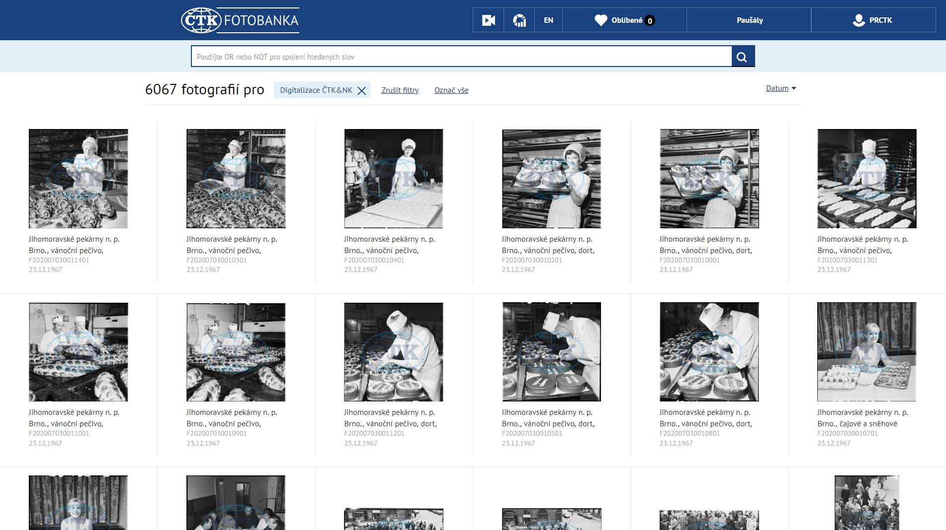 Národní knihovna zdigitalizovala první tisíce fotografií z fotoarchivu ČTK