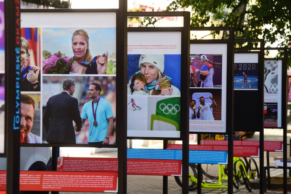 Výstava Olympijské okamžiky přibližuje slavné momenty z her pod pěti kruhy