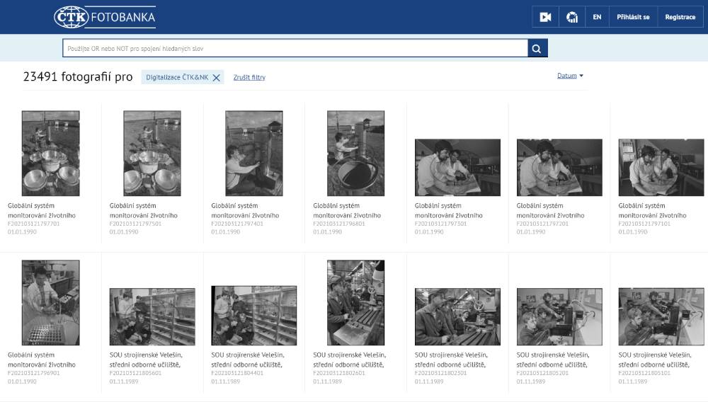 Pokračuje digitalizace Fotoarchivu ČTK v Národní knihovně