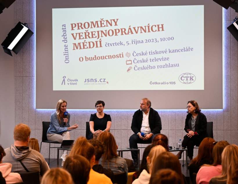 Četka učí o 105: Půlkulatiny oslavila ČTK mediálním dnem a workshopy pro studenty